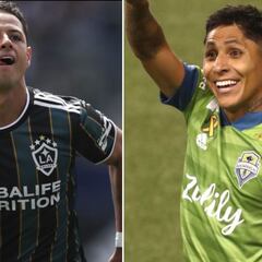 Chicharito vs Raúl Ruidíaz: ¿Quién tiene mejores números en 2021?