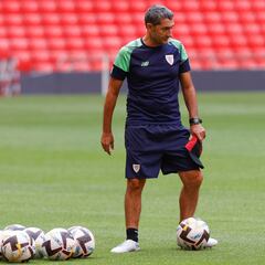 San Mamés proyecta ‘Valverde III, el emblema siempre vuelve’