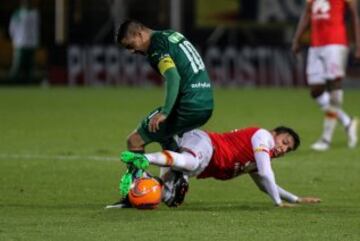 El partido terminó sin goles y con dos expulsados.