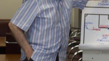 El ex seleccionador Luis Aragonés.