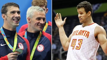 Un jugador de la NBA nadaba más rápido que Phelps y Lochte