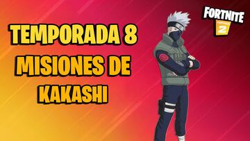 Misiones de Kakashi en Fortnite Temporada 8; cómo completarlas y sus recompensas