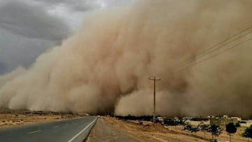 Llega nueve del Sahara a México, afectará a varios estados