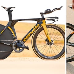 Las bicis especiales de Roglic y Carapaz para La Vuelta