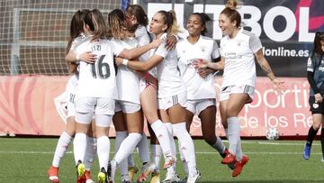 Jugadoras del Madrid CFF.