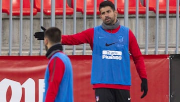 Diego Costa va a devolver al Atlético su contraataque, que aún no ha aparecido