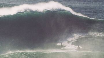 Temporada Nazaré surf olas gigantes