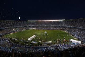 14/12/14 PARTIDO LIGA ARGENTINA RACING DE AVELLANEDA - GODOY CRUZ PANORAMICA Vista del Estadio Juan Domingo Peron