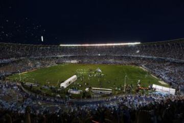 14/12/14 PARTIDO LIGA ARGENTINA  RACING DE AVELLANEDA - GODOY CRUZ PANORAMICA  Vista del Estadio Juan Domingo Peron