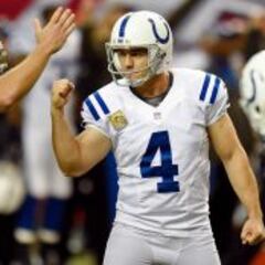 Colts vencen en Atlanta gracias a Vinatieri y siguen líderes