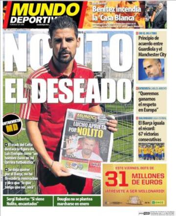 Portadas de la prensa deportiva