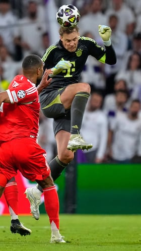 Manuel Neuer fue fundamental en la victoria del Bayern sobre el Real Madrid