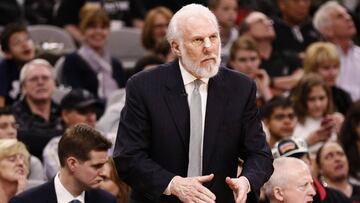 Gregg Popovich, entrenador de los San Antonio Spurs.