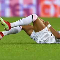 Susto sin importancia para Mbappé