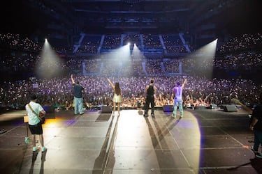 ‘La reina del flow’ arrasa en su primera visita a Madrid: beso de sus protagonistas y ‘spoiler’ incluidos
