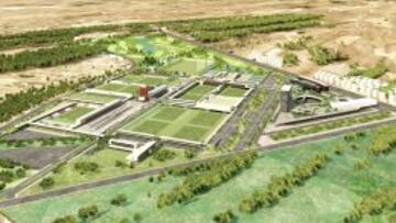 El terreno en el que está proyectada la Ciudad Deportiva.