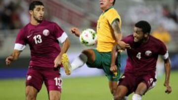 Cahill, en un partido ante Qatar.
