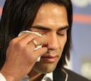 Las imágenes de la despedida de Falcao