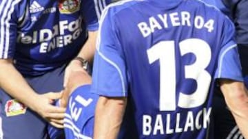 Michael Ballack estará seis semana de baja