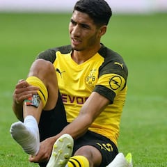 Achraf se rompe el metatarso y se operará en Madrid