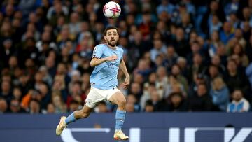 Bernardo Silva, jugador del Manchester City.