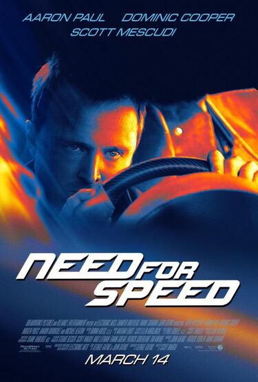 Galería: Los posters de Need for Speed, la película