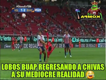 Los 40 memes que no perdonaron la derrota de Chivas