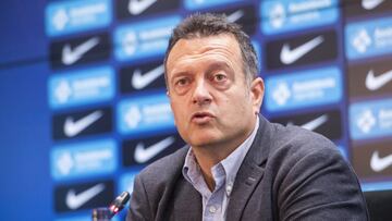 Jesús Velasco, entrenador del Barça de fútbol sala.