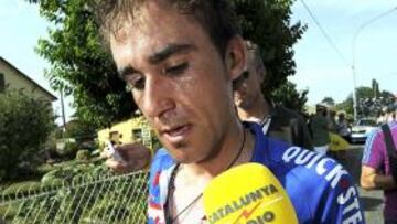 Pelea a puñetazos en la meta entre Barredo y Costa