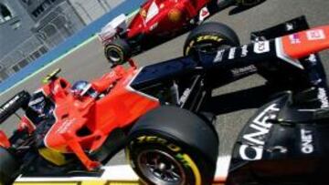 Fernando Alonso cae en la Q2 y Vettel se hace con la 'pole'