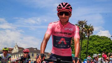 Egan Bernal, ganador del Giro 2021.
