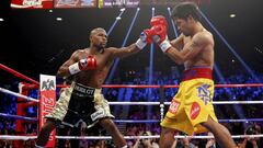 Pacquiao dice que le gustar&iacute;a una revancha contra Mayweather