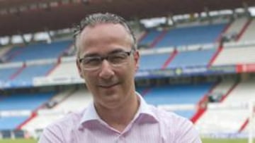 <b>VERANO INTENSO. </b>Miguel Torrecilla trabaja a destajo en la configuración del nuevo proyecto celeste.