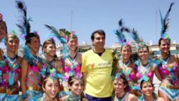 <b>EN SU SALSA. </b>Joan Laporta se lo pasó en grande mientras fue presidente del Barcelona.