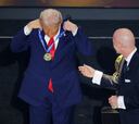 Donald Trump named as first ever recipient of FIFA Peace Prize