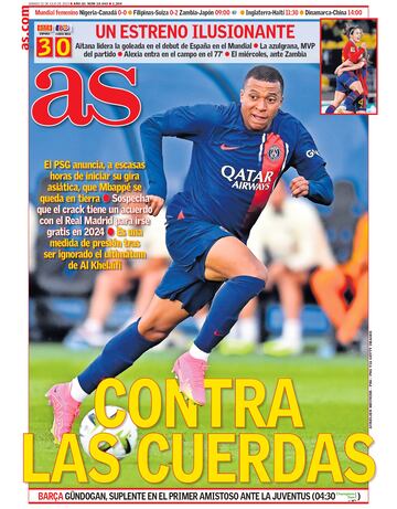 Las portadas de AS de julio