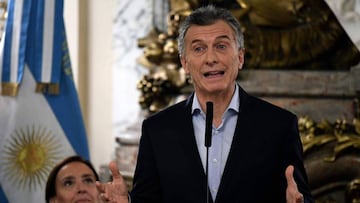 Mauricio Macri, presidente de Argentina.