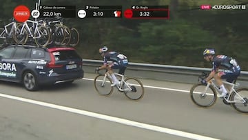 Sanción para Roglic