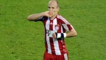 <b>ESTRELLA.</b> Robben ha sido el mejor jugador del Bayern en la exitosa temporada del conjunto muniqués.
