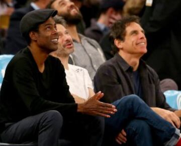 Chris Rock,Adam Horovitz y Ben Stiller.