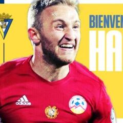 Haroyan, primer fichaje del Cádiz para la 2021-22