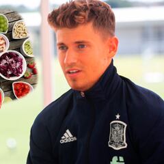 Marcos Llorente desvela la dieta que está llevando con España y lo que piensa de la Coca-Cola