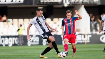 Alcalá, ante la SD Huesca el curso pasado.