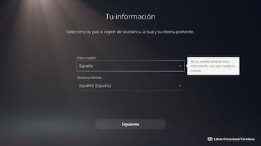 PS5: Cómo crear una cuenta de PSN en PlayStation 5