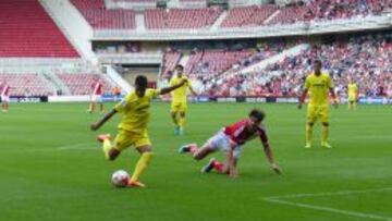 Así marcó Nahuel el segundo gol del Villarreal.