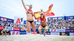 Daniela Álvarez y Tania Moreno se clasifican a semifinales del Europeo de Vóley Playa