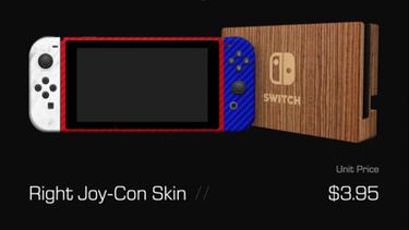 Personaliza tu Nintendo Switch con este editor de skins