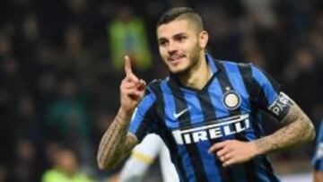 Icardi celebra el segundo tanto del encuentro. 