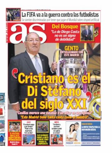 Las portadas de AS de noviembre