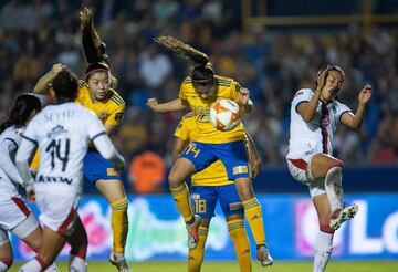 
Tigres venció a Guadalajara este lunes 05 de noviembre por la noche por marcador de 2 goles por 0, esto en duelo correspondiente a la jornada 17 de la Liga MX Femenil.